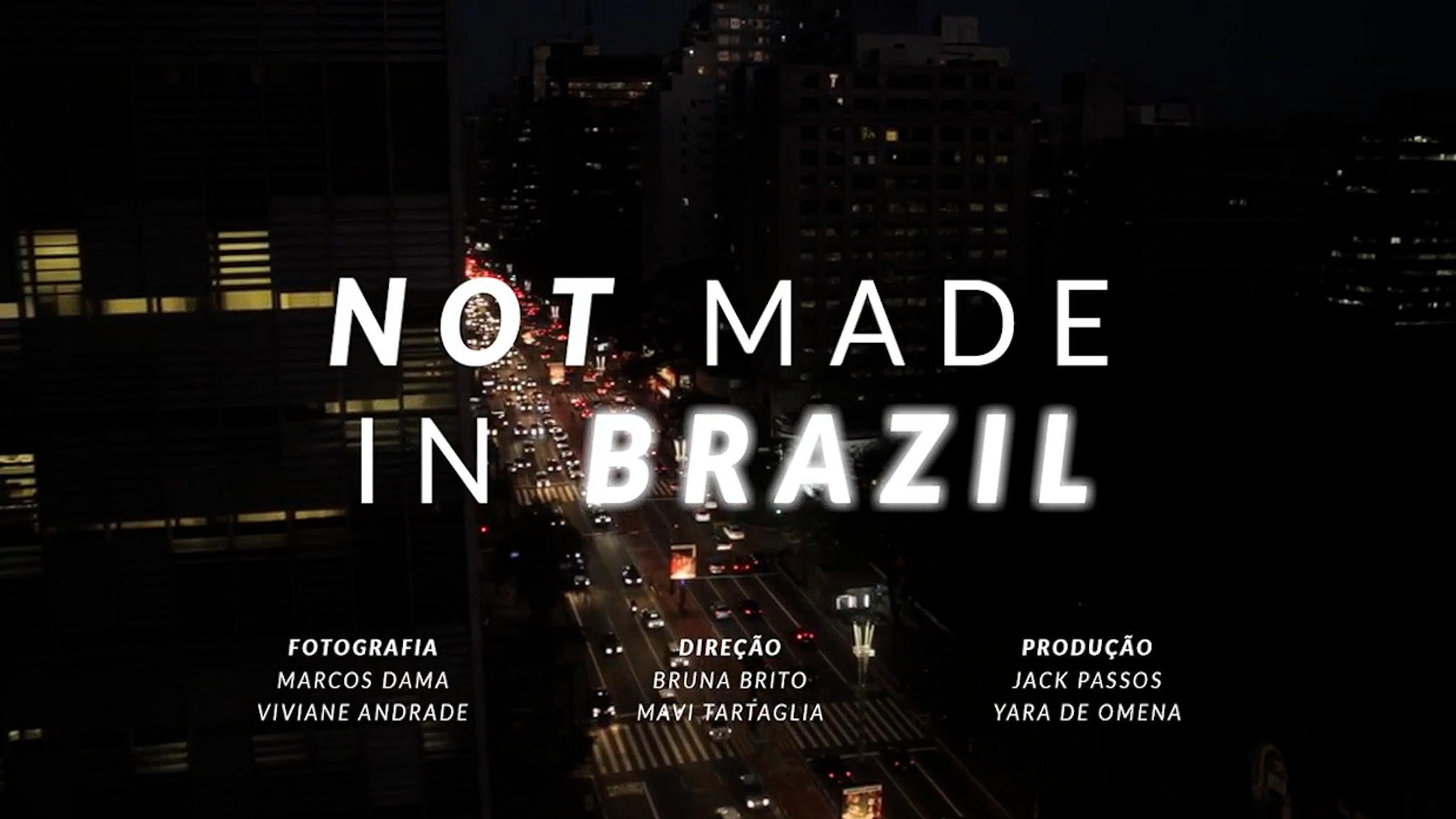 Not made in brazil